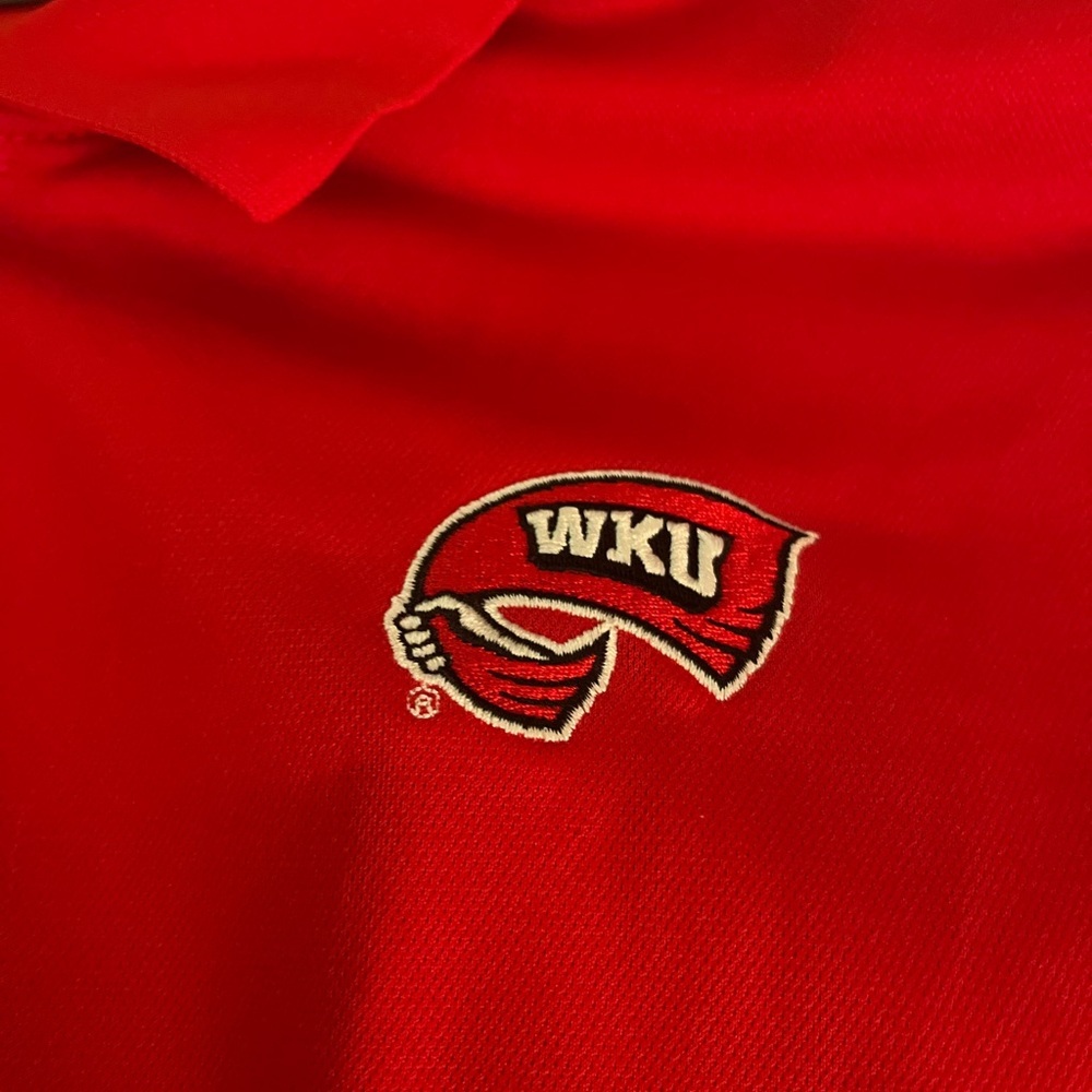 WKU men’s polo shirt lot, men’s medium large - Picture 4 of 5